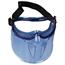 KleenGuard V90 The Shield Safety Goggles With Face Shield, Clear Anti-Fog Lens With Blue Frame, 1 Pair Thumbnail 1
