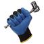 KleenGuard G40 Foam Nitrile Coated Gloves, Abrasion Resistant, Size 9, Large ,Black/Blue, 12 Pairs Of Gloves Thumbnail 3
