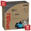 WypAll Power Clean X80 Heavy Duty Cloths, Pop-Up Box, White, 5 Boxes Of 80 Cloths, 400 Cloths/Carton Thumbnail 3