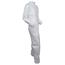KleenGuard A40 Liquid/Particle Protection Coveralls, Zip Front, Elastic Back, White, Large, 25 Coveralls/Carton Thumbnail 3