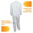 KleenGuard A40 Liquid/Particle Protection Coveralls, Zip Front, Elastic Wrists/Ankles, White, 2-XL, 25 Coveralls/Carton Thumbnail 3