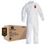 KleenGuard A40 Liquid/Particle Protection Coveralls, Zip Front, Elastic Wrists/Ankles, White, 2-XL, 25 Coveralls/Carton Thumbnail 1