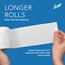 Scott Pro High Capacity Coreless Standard Roll Toilet Paper Dispenser, 11.25 in x 12.75 in x 6.19 in, White Thumbnail 6