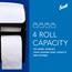 Scott Pro High Capacity Coreless Standard Roll Toilet Paper Dispenser, 11.25 in x 12.75 in x 6.19 in, White Thumbnail 7