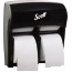 Scott Pro High Capacity Coreless SRB Toilet Paper Dispenser, 11.25" x 12.75" x 6.19", Black
 Thumbnail 1