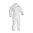 KleenGuard A30 Breathable Splash/Particle Protection Coveralls, Zip Front, Elastic Back, White, XL, 25 Coveralls/Carton Thumbnail 1