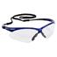 KleenGuard V30 Nemesis Safety Glasses With KleenVision Anti-Fog Coating, Clear Lenses/Metallic Blue Frame, 1 Pair Thumbnail 1