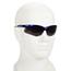 KleenGuard V30 Nemesis Safety Glasses With KleenVision Anti-Fog Coating, Smoke Lenses/Metallic Blue Frame , 1 Pair Thumbnail 4