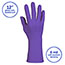 Kimberly-Clark Professional Purple Nitrile-Xtra Exam Gloves, 5.9 Mil, Ambidextrous, 12 in., Size 10, XL, 10 Boxes of 50 Gloves, 500 Gloves/Case Thumbnail 2