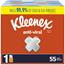 Kleenex Anti-Viral Facial Tissues, Cube Box, 3-Ply, 27 Boxes Of 55 Tissues, 1,485 Tissues/Carton
 Thumbnail 4