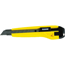 W.B. Mason Co. Steel Track® Snap Utility Knife, 8 Pt., Yellow/Black, 25/CS Thumbnail 1