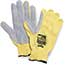 Honeywell Men's Junk Yard Dog Kevlar Gloves, Leather Palm, Yellow, Pair Thumbnail 1