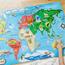 Melissa & Doug® World Map Floor Puzzle, 2' x 3' Thumbnail 2