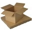 W.B. Mason Co. Fixed-Depth Shipping Boxes, 24" x 14" x 12", Kraft, 20/BL Thumbnail 1
