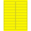 Tape Logic® Rectangle Laser Labels, 4" x 1", Fluorescent Yellow, 2000/CS Thumbnail 1