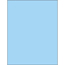 W.B. Mason Co. Rectangle Laser Labels, 8-1/2 in x 11 in, Fluorescent Pastel Blue, 1/Sheet, 100 Sheets/Case Thumbnail 1