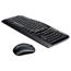 Logitech® MK320 Wireless Desktop Set, Keyboard/Mouse, USB, Black Thumbnail 4