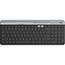 Logitech Slim Multi-Device Wireless Keyboard Chrome OS Edition - Bluetooth/RF - 32.81 ft - 2.40 GHz - Chrome OS, Android Thumbnail 5