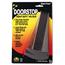 Master Caster Giant Foot Doorstop, No-Slip Rubber Wedge, 3-1/2"W x 6-3/4"D x 2"H, Brown Thumbnail 1