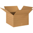 W.B. Mason Co. Multi-Depth Corrugated boxes, 18" x 18" x 12", Kraft, 20/BD Thumbnail 1