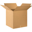 W.B. Mason Co. Multi-Depth Boxes, 24 in L x 24 in W x 24 in H, 32 ECT, Kraft, 10/Bundle Thumbnail 1