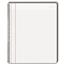 Cambridge Hardbound Notebook with Pocket, Legal Ruled, 8.5" x 11", White Paper, Black Cover, 96 Sheet Pad Thumbnail 3