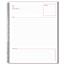 Cambridge Guided Business Notebook, 8.88" x 11", White Paper, Black Linen Cover, 80 Sheets Thumbnail 1