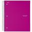 Five Star® Wirebound Notebook, College Rule, 8 1/2 x 11, White Paper, 5 Subject, 200 Sheets, Assorted Thumbnail 1