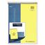 Cambridge Stiff-Back Wire Bound Notebook, Legal Rule, 8 1/2 x 11, Canary Paper, 70 Sheets Thumbnail 1