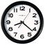 Howard Miller® Kenwick Wall Clock, 13-1/2", Black Thumbnail 1