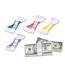 MMF Industries Self-Adhesive Currency Straps, Blue, $100 in Dollar Bills, 1000 Bands/Pack Thumbnail 5
