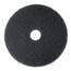 3M Low-Speed Stripper Floor Pad 7200, 13", Black, 5/Carton Thumbnail 1