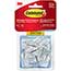 Command™ Clear Hooks & Strips, Plastic/Wire, Small, 9 Hooks w/12 Adhesive Strips per Pack Thumbnail 1