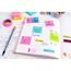 Post-it® Notes Cube, 1 7/8 in x 1 7/8 in, Assorted Bright Colors, 400 Sheets/Cube, 3 Cubes/Pack Thumbnail 2