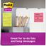 Post-it® Super Sticky Notes, Assorted Sizes, Energy Boost Collection, Lined and Unlined, 90 Sheets/Pad, 9/Pack Thumbnail 3