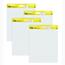 Post-it Super Sticky Easel Pad, Quadrille Rule, 25" x 30", White, 30 Sheets/Pad, 4 Pads/Carton Thumbnail 2