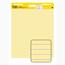 Post-it® Super Sticky Easel Pad, 25 in x 30 in, Yellow Paper with Lines, 30 Sheets/Pad, 2 Pads/Carton Thumbnail 9