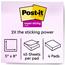 Post-it® Super Sticky Notes, 5 in x 8 in, Playful Primaries Collection, Lined, 4/Pack Thumbnail 2