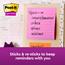 Post-it® Super Sticky Notes, 5 in x 8 in, Energy Boost Collection, Lined, 4/Pack Thumbnail 4