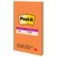 Post-it® Super Sticky Notes, 5 in x 8 in, Energy Boost Collection, Lined, 4/Pack Thumbnail 8