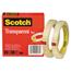 Scotch™ Transparent Tape 600 2P12 72, 1/2" x 2592", 3" Core, Transparent, 2/Pack Thumbnail 7
