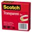 Scotch Transparent Tape 600 2P12 72, 1/2" x 2592", 3" Core, Transparent, 2/Pack Thumbnail 8