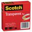 Scotch Transparent Tape 600 2P12 72, 1/2" x 2592", 3" Core, Transparent, 2/Pack Thumbnail 10