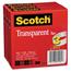 Scotch™ Transparent Tape 600 72 3PK, 1" x 2592", 3" Core, Transparent, 3/Pack Thumbnail 10