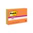 Post-it® Super Sticky Notes, 6 in x 4 in, Energy Boost Collection, 45 Sheets/Pad, 8 Pads/Pack Thumbnail 1