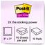 Post-it® Super Sticky Notes, 3 in x 3 in, Playful Primaries Collection, 90 Sheets/Pad, 12/Pack Thumbnail 2