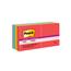Post-it® Super Sticky Notes, 3 in x 3 in, Playful Primaries Collection, 90 Sheets/Pad, 12/Pack Thumbnail 1