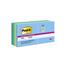 Post-it Recycled Super Sticky Notes, 3 in x 3 in, Oasis Collection, 12 Pads/Pack Thumbnail 1