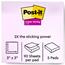 Post-it® Super Sticky Notes, 3 in. x 3 in., Supernova Neons Collection, 90 Sheets/Pad, 5/Pack Thumbnail 3
