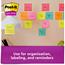 Post-it® Super Sticky Notes, 3 in. x 3 in., Supernova Neons Collection, 90 Sheets/Pad, 5/Pack Thumbnail 6